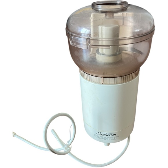 Vintage Sunbeam Oskar Jr Chopper Plus Mini Food Processor Model - Picture 2 of 11